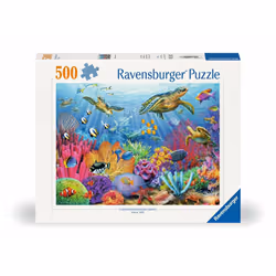 Ravensburger Puzzle 500 p - Eaux tropicales, 500 pièce(s), Aquatique, 12 an(s)