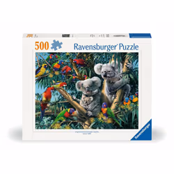 Ravensburger Puzzle 500 p - Koalas dans l'arbre, 500 pièce(s), Animaux, 12 an(s)