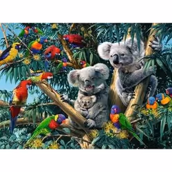 Ravensburger Puzzle 500 p - Koalas dans l'arbre