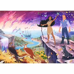 Ravensburger Puzzle 1000 p - Pocahontas (Collection Disney)