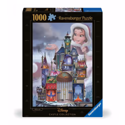 Ravensburger Puzzle 1000 p - Belle ( Collection Château Disney Princ.), 1000 pièce(s), Dessins animés, 14 an(s)