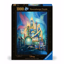 Ravensburger Puzzle 1000 p - Ariel (Collection Château Disney Princ.), 1000 pièce(s), Dessins animés, 14 an(s)