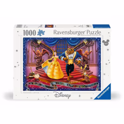 Ravensburger Puzzle 1000 p - La Belle et la Bête (Collection Disney), 1000 pièce(s), Dessins animés, 14 an(s)
