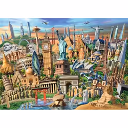 Ravensburger 12000332, 1000 pièce(s), Bâtiments, 12 an(s)