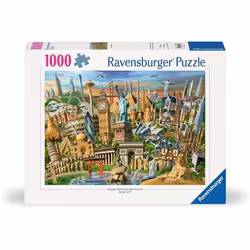 Ravensburger 12000332 puzzle Puzzle de couleurs 1000 pièce(s) Bâtiments