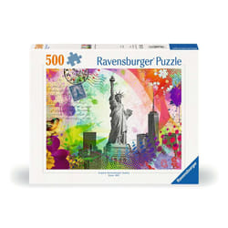 Ravensburger New York Postcard Jeu de puzzle 500 pièce(s) Ville