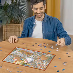 Ravensburger Here Comes Christmas! Jeu de puzzle 500 pièce(s) Noël - Vue supplémentaire 3