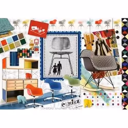Ravensburger Puzzle 1000 p - Le design Spectrum par Eames