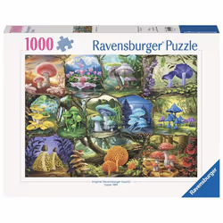 Ravensburger Puzzle 1000 p - Magnifiques champignons, 1000 pièce(s), Flora, 14 an(s)