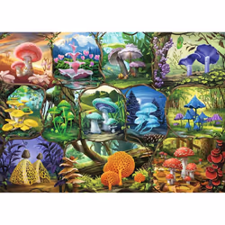 Ravensburger Puzzle 1000 p - Magnifiques champignons