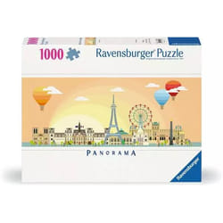Ravensburger Puzzle 1000 p - Une journée à Paris (Panorama)