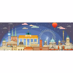 Ravensburger 12000449, 1000 pièce(s), Ville, 14 an(s)