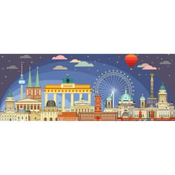 Ravensburger 12000449 puzzle Puzzle de couleurs 1000 pièce(s) Ville