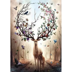 Ravensburger 1000 stukjes magisch hert Puzzle de couleurs 1000 pièce(s) Fantaisie