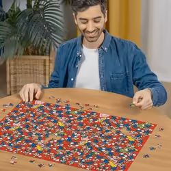 Ravensburger Puzzle 1000 p - Super Mario (Challenge Puzzle)