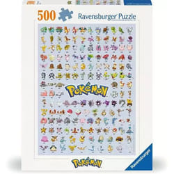 Ravensburger Puzzle 500 p - Pokédex première génération / Pokémon