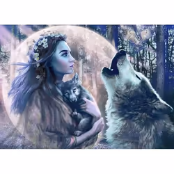 Ravensburger Puzzle 1000 p - Magie du clair de lune