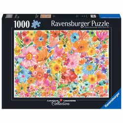 Ravensburger Puzzle 1000 p - Beautés fleuries, 1000 pièce(s), Flora, 14 an(s)