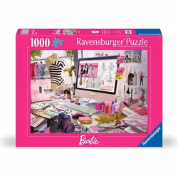 Ravensburger Barbie The Artists Desk 1000p, 1000 pièce(s), 14 an(s)