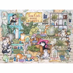 Ravensburger Puzzle 500 p - Tom Cat's House Plants