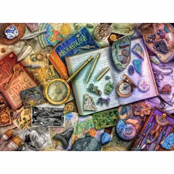 Ravensburger Puzzle 500 p - Le bureau de l'archéologue