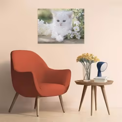 Ravensburger Puzzle 1500 p - Chaton blanc