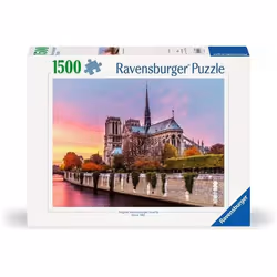 Ravensburger Puzzle 1500 p - Pittoresque Notre-Dame, 1500 pièce(s), 14 an(s)