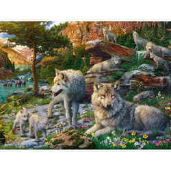 Puzzle 1500 pièces Loups au printemps Adultes & enfants dès 14 ans Puzzle de qualité supérieure 80x60cm 12000719 Ravensburger
