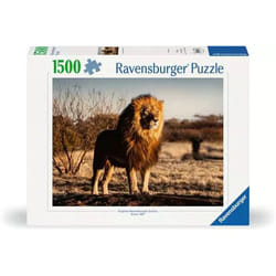 Ravensburger Puzzle 1500 p - Le lion, le roi des animaux