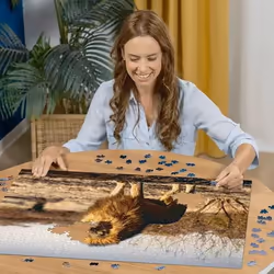 Ravensburger Puzzle 1500 p - Le lion, le roi des animaux