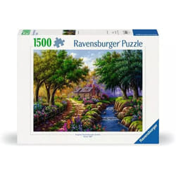 Ravensburger Puzzle 1500 p - Cottage au bord de la rivière