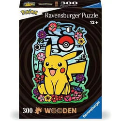 Ravensburger Puzzle en bois - Forme - 300 p - Pikachu