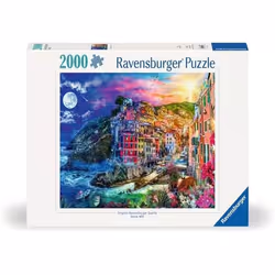 Ravensburger Puzzle 2000 p - Cinque Terre colorées, 2000 pièce(s), 14 an(s)