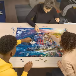 Ravensburger Puzzle 2000 p - Cinque Terre colorées