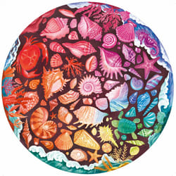 Ravensburger Seashells Circular Jeu de puzzle 500 pièce(s) Art