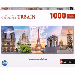 Nathan puzzle 1000 p - Les monuments de Paris, 1000 pièce(s), 12 an(s)