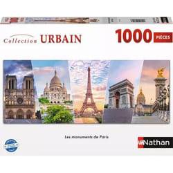Nathan puzzle 1000 p - Les monuments de Paris