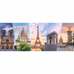 Nathan puzzle 1000 p - Les monuments de Paris