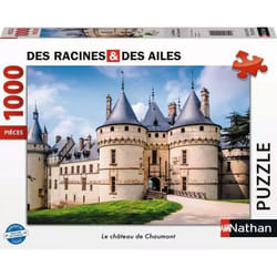 Nathan puzzle 1000 p - Le château de Chaumont / Des racines et des ailes