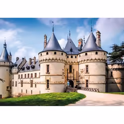 Nathan puzzle 1000 p - Le château de Chaumont / Des racines et des ailes