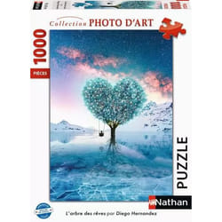 Nathan puzzle 1000 p - L'arbre des rêves / Diego Hernandez
