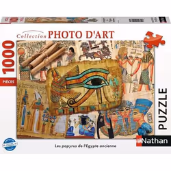Nathan puzzle 1000 p - Les papyrus de l'Egypte ancienne, 1000 pièce(s), 12 an(s)