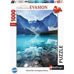 Nathan puzzle 1000 p - Massif des montagnes bleues
