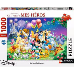 Nathan puzzle 1000 p - La Famille Disney