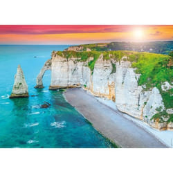 Nathan puzzle 1000 p - Les falaises d'Etretat