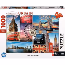 Nathan puzzle 1000 p - Visite de Londres, 1000 pièce(s), 12 an(s)