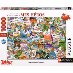 Nathan puzzle 1000 p - Les albums d'Astérix, 1000 pièce(s), 12 an(s)