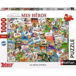 Nathan puzzle 1000 p - Les albums d'Astérix
