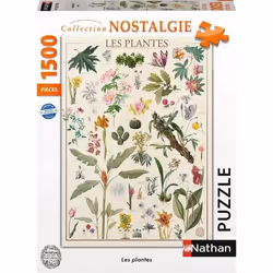 Nathan puzzle 1500 p - Les plantes / Muséum national d'Histoire naturelle, 1500 pièce(s), 14 an(s)