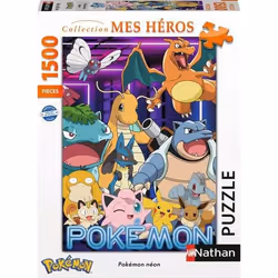 Nathan puzzle 1500 p - Pokémon néon, 1500 pièce(s), 14 an(s)